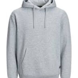 plain gray hoodie
